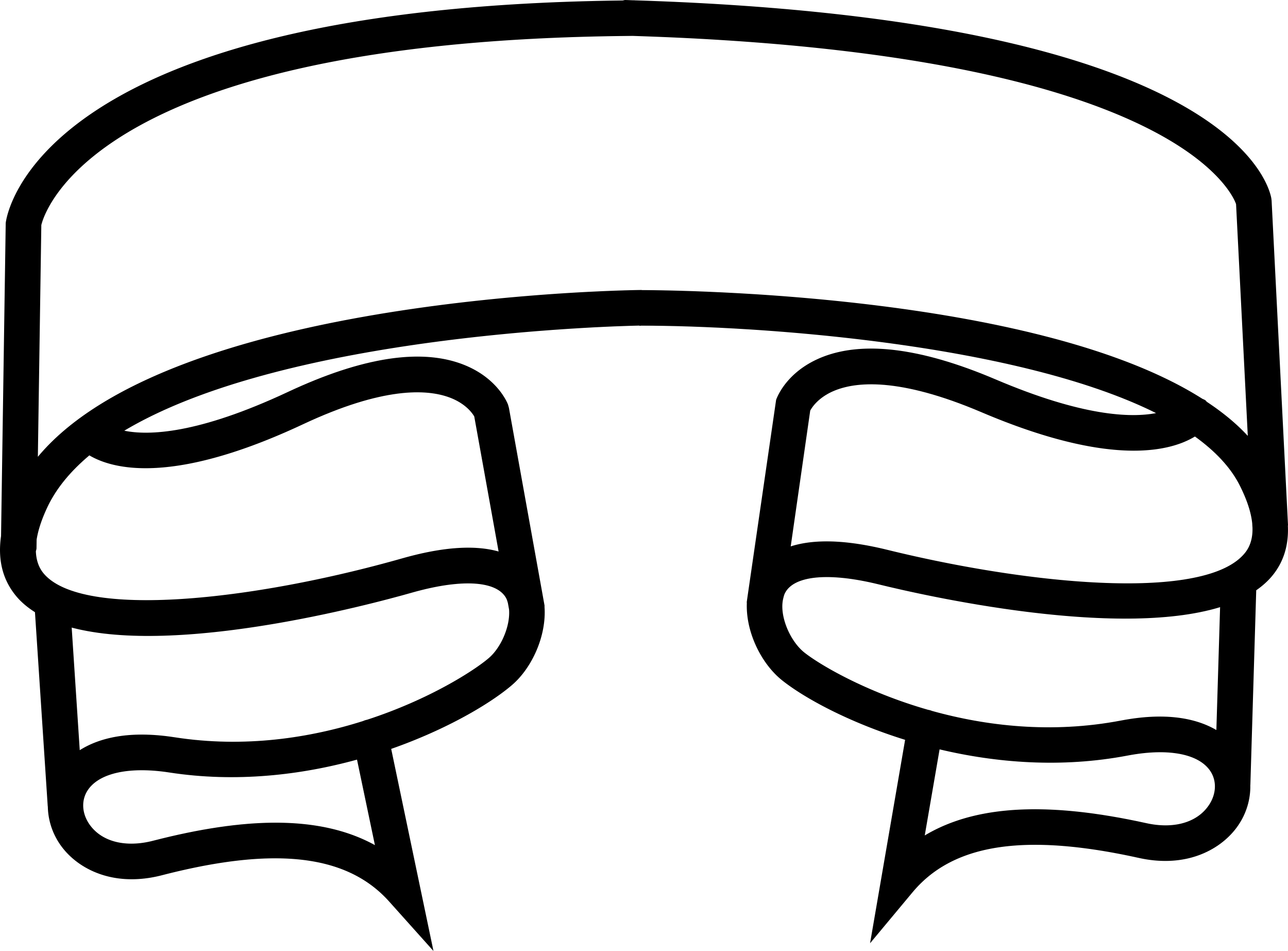 Ribbon Outline Sketch Svg Vector Free Vectors